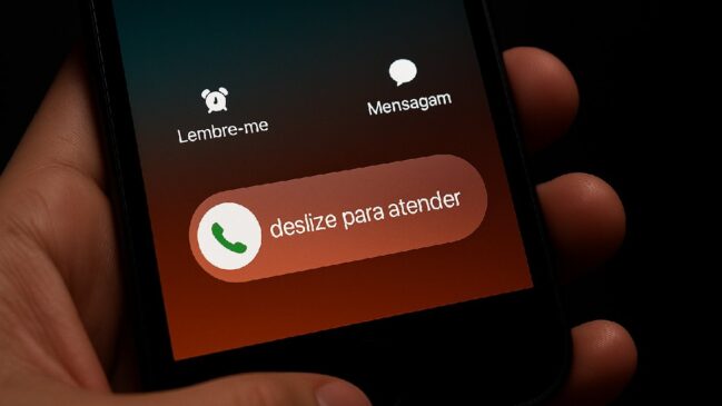 Há um jeito de recusar uma ligação mesmo quando o botão vermelho não aparece