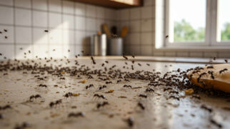 Aprenda como café e especiarias resolvem o problema das formigas na cozinha de forma natural