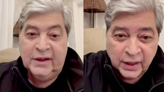 Jornalista foi pego de surpresa ao receber um recado de Daniela Beyruti