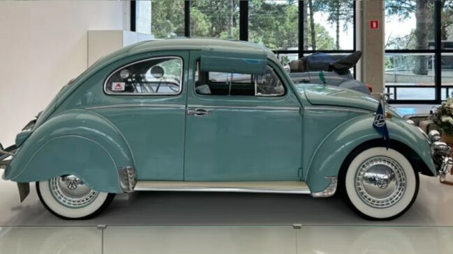 O Fusca 1962 possui uma caracteristica diferenciada de todos os outros modelos de Fusca