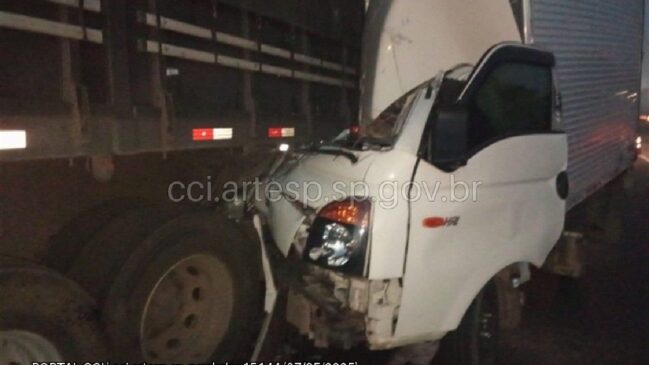 Acidente ocorreu por volta das 5h45 no sentido da Capital