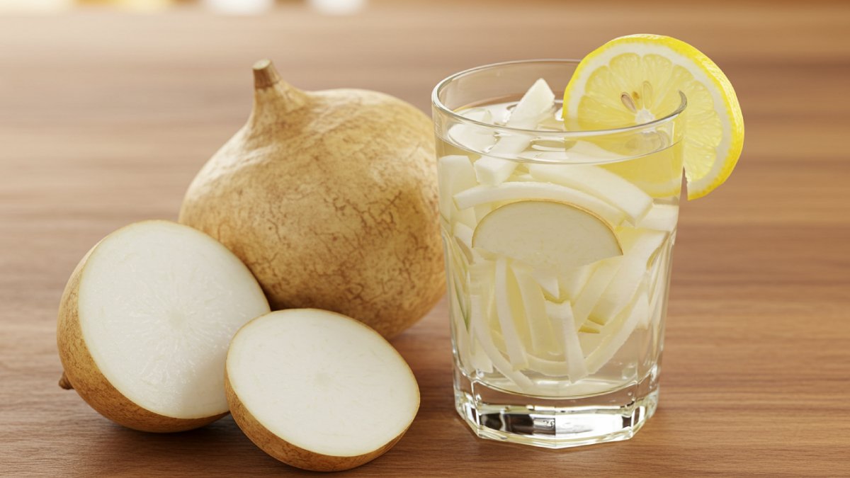 A jicama alivia as dores nos rins por ser diurética