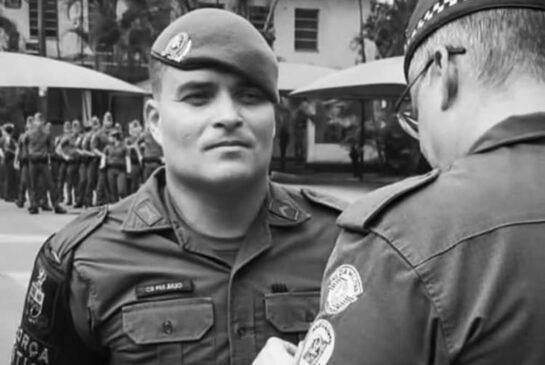 Cabo PM Júlio Cesar da Silva Costa foi atingido na cabeça
