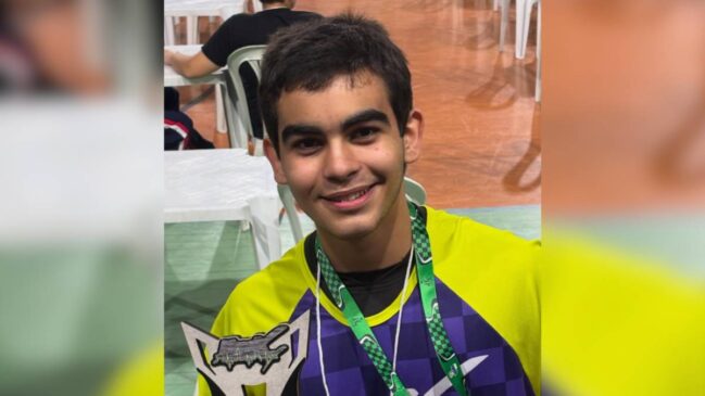 Atualmente, jovem cursa Direito na Universidade Federal de Juiz de Fora (UFJF)