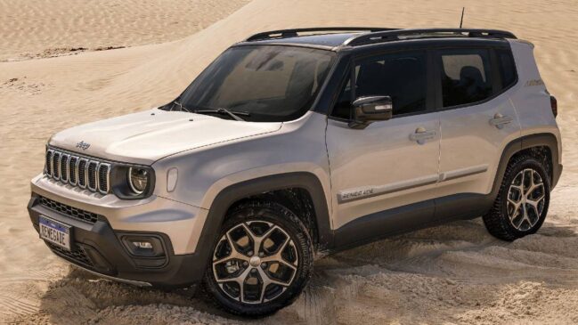 Gama 2026 do Renegade traz a Sport, versão de entrada do SUV compacto, com preço de R$ 118.820