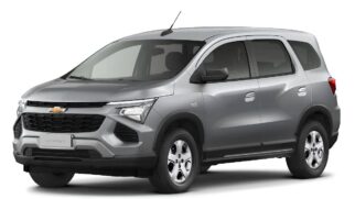 Chevrolet Spin 2026 equipado com o veterano motor 1.8 aspirado de 111 cavalos de potência