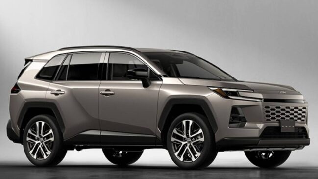 Novo RAV4 utiliza a plataforma modular TNGA-K aperfeiçoada