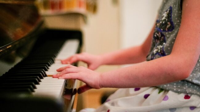 Pianista de casamento, Liz vive uma vida tranquila em Toronto.