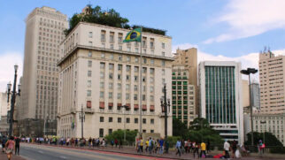 Tirolesa será instalada no alto do edifício da Prefeitura e vai até o rooftop do Shopping Light
