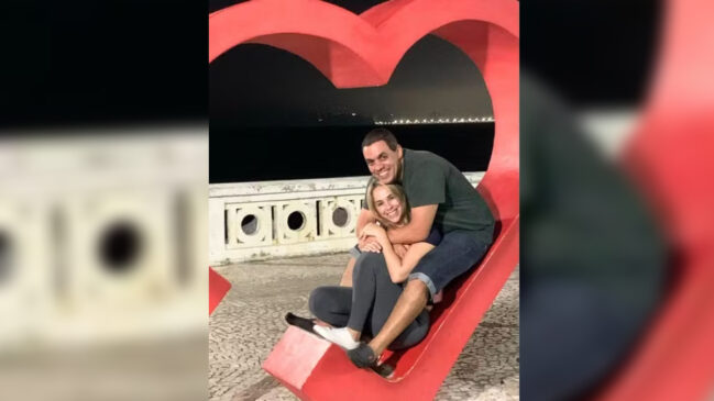 Amanda Fernandes e Samir Carvalho; execução chocou os moradores de Santos e do estado de São Paulo