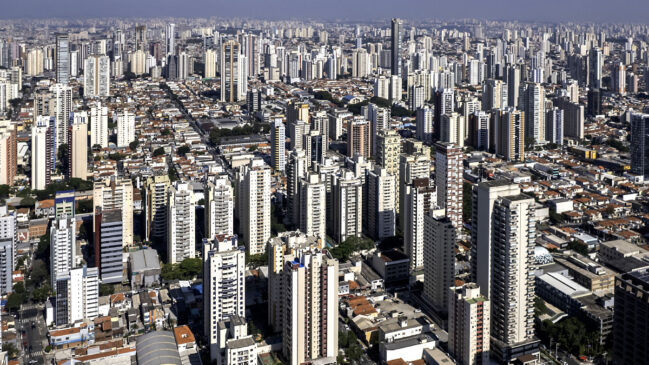 Vista aérea de São Paulo