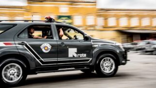 Trabalho de inteligência levou os policiais até uma casa no bairro da Água Rasa, onde o suspeito foi localizado e preso