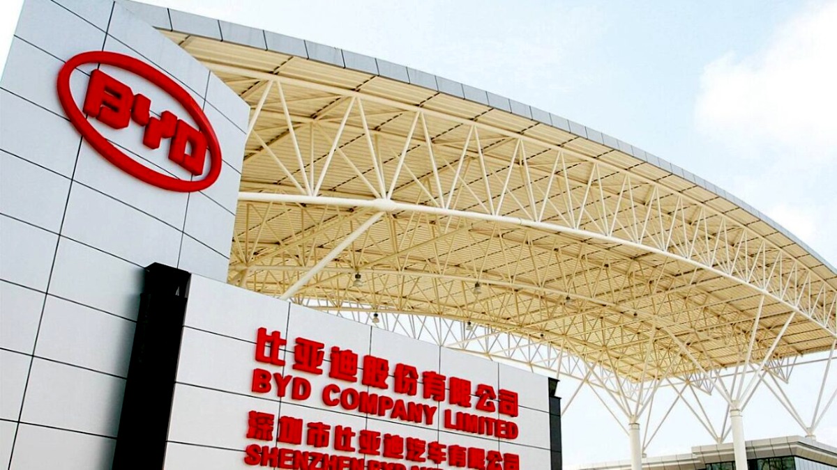 BYD é atualmente a maior marca de veículos chineses do Brasil