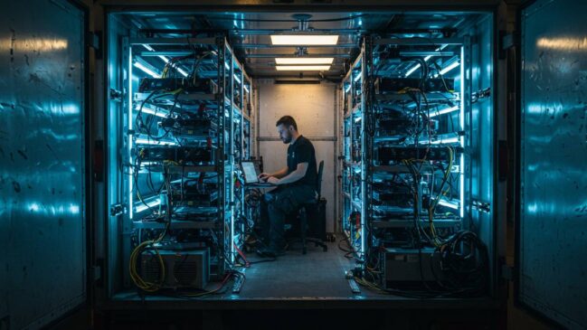 Cada vez que um bloco é validado, o minerador recebe uma recompensa em criptomoeda