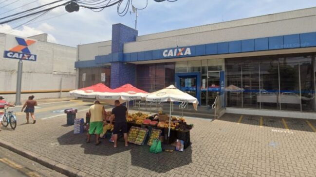 Caixa fica na rua José Vedovatto, em Sumaré, no interior de São Paulo