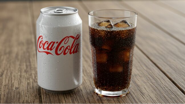 A atual Coca-Cola Plus representa um retorno reformulado, com uma nova embalagem de destaque.