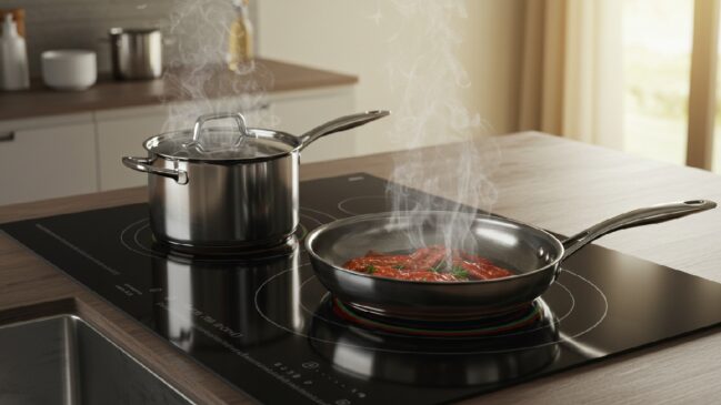Esse novo cooktop faz a panela esquentar sem transmitir calor
