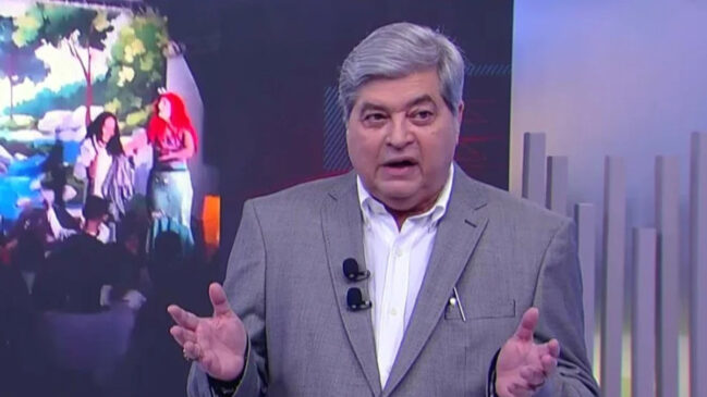 Clima nos bastidores do jornal 'Brasil do Povo', comandado por José Luiz Datena, está quente e movimentado