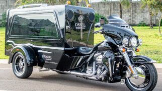 modelo foi convertida em triciclo, com alongamento da balança e de toda a sua estrutura