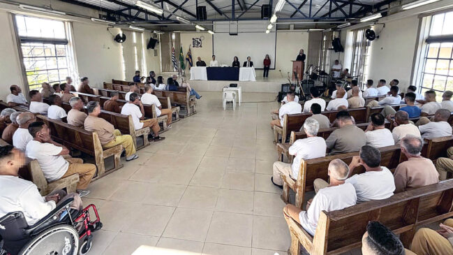 Ideia do evento era fortalecer a execução penal e preparar os reeducandos para o retorno à vida em liberdade