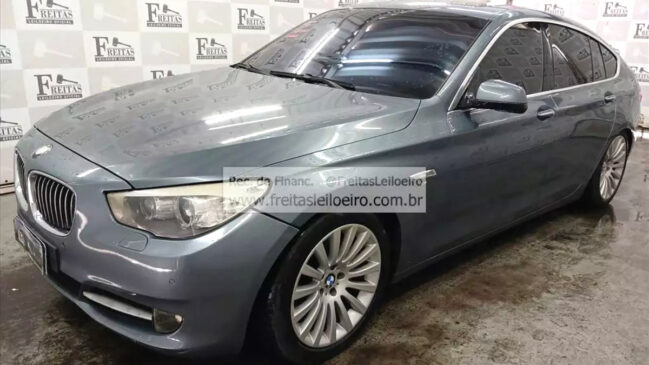 Leilão BMW 535i GT é um dos modelos disponíveis no leilão