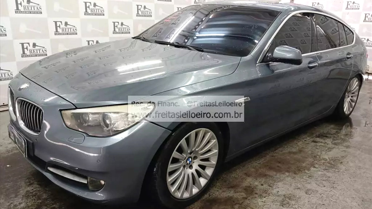 Leilão BMW 535i GT é um dos modelos disponíveis no leilão