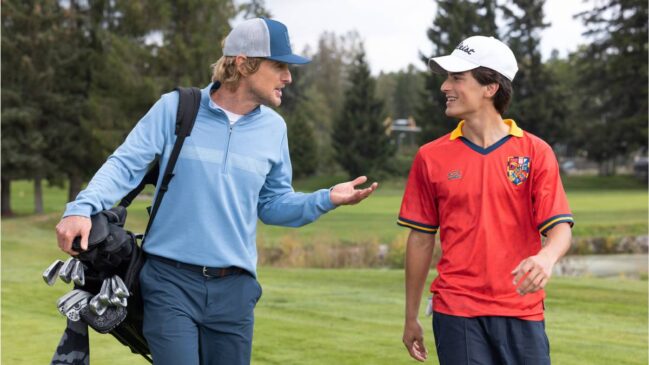 Comédia esportiva é estrelada pelo ator, roteirista e produtor norte-americano Owen Wilson