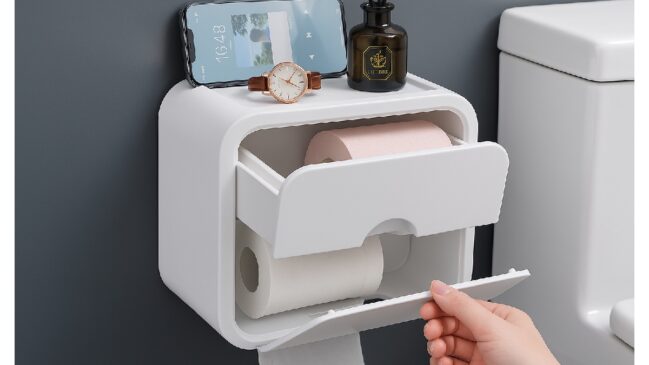 Deixar o papel higiênico em um local fechado pode te proteger de alergias