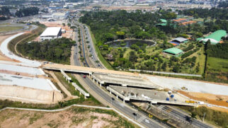 Trecho 1 do Rodoanel Norte tem 24 quilômetros de extensão, entre os quilômetros 129 e 153