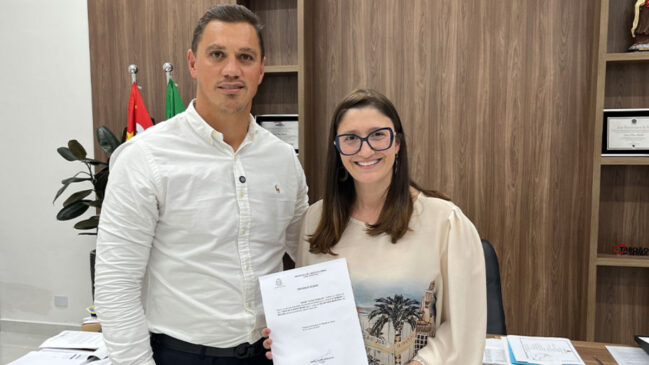 Prefeito de Taboão da Serra, Engenheiro Daniel, anunciou oficialmente a nomeação da advogada Thais Miana como titular da recém-criada Secretaria da Mulher