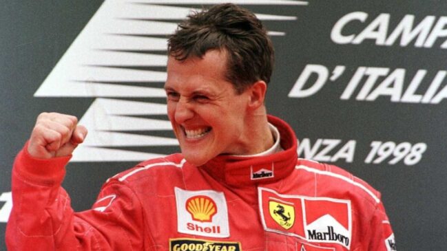 Michael Schumacher é o maior campeão da Fórmula 1 com 7 títulos
