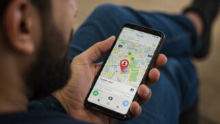 O usuário do WhatsApp pode parar o compartilhamento clicando em "Parar de Compartilhar"
