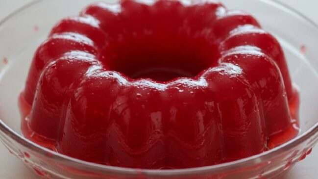 Feita de proteína animal, a gelatina chegou ao Brasil em 1946