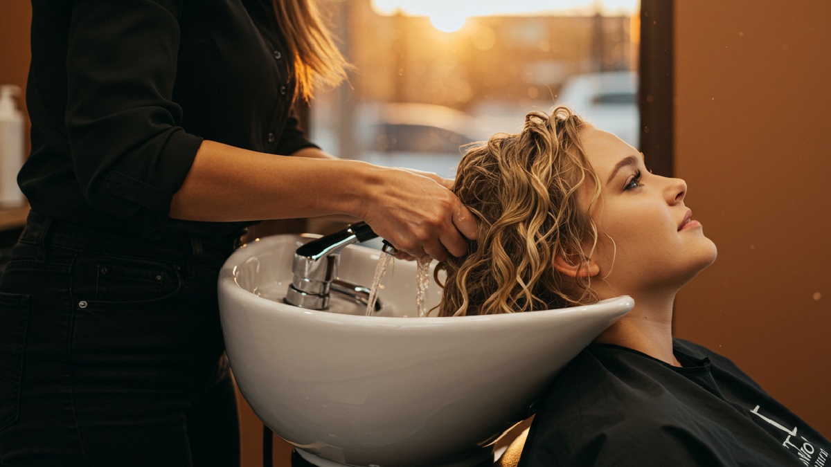 Esse shampoo pode melhorar muito o brilho do cabelo. Imagem gerada por inteligência artificial