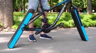 he Q aposta em correias giratórias para criar um novo tipo de bicicleta funcional e fora do comum