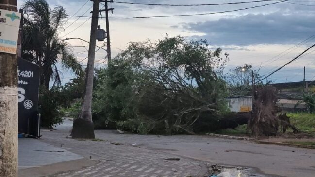 Ciclone extratropical causa estragos e preocupa autoridades