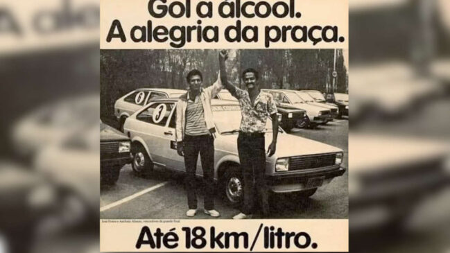 Anúncio da VW sobre o consumo de 18km/l do gol