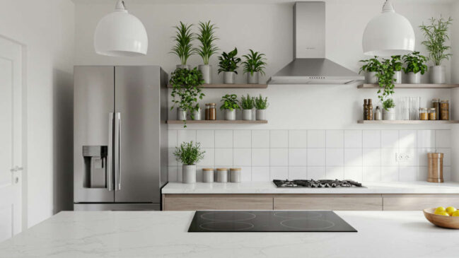 Descubra como otimizar sua cozinha com criatividade e funcionalidade, transformando o ambiente sem precisar de armários