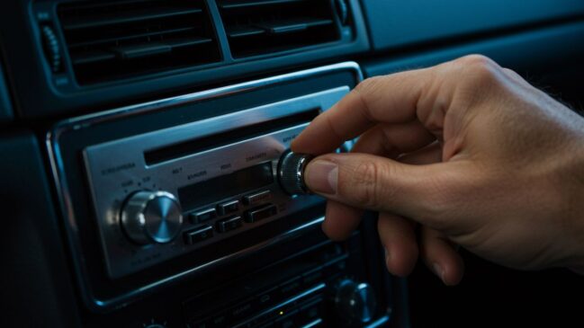 Diminuir o volume do carro ao estacionar pode ser um alerta