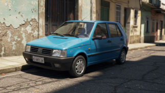 É necessário manter a tensão ao parar o carro no meio fio