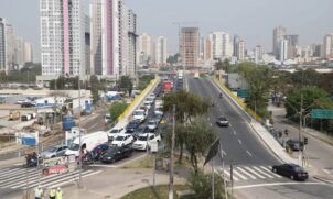 Bloqueio foi necessário para a construção da laje de aproximação, que conecta a estrutura antiga do viaduto ao novo viário
