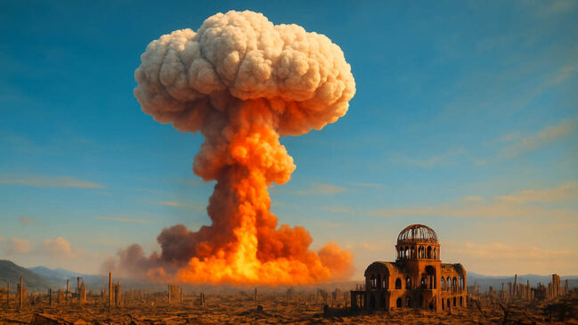 Descubra o poder de destruição de uma bomba nuclear