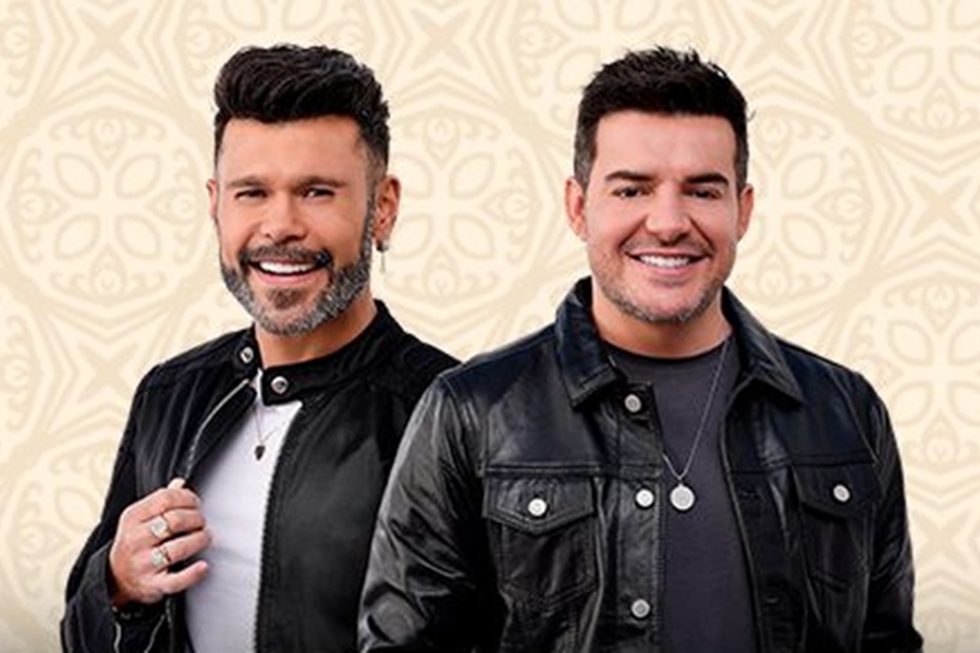 Marcos e Belutti se apresentam gratuitamente em show na cidade de Taboão da Serra, na Grande São Paulo