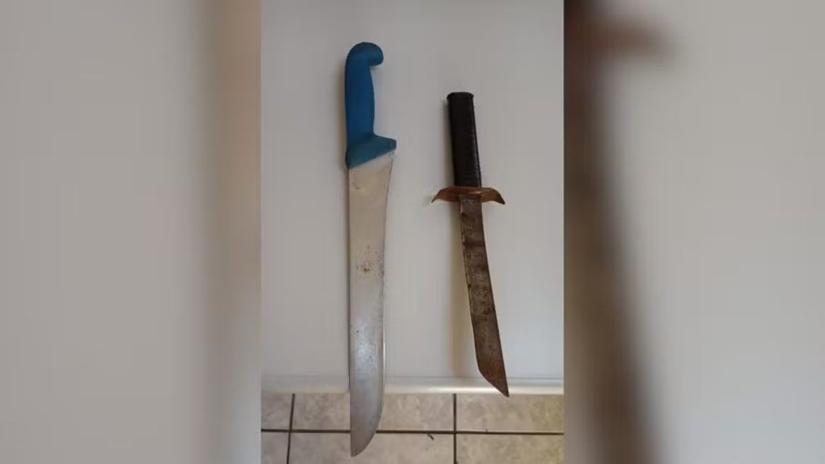 Homem foi abordado e confessou o crime; a faca usada na violência foi recolhida e caso segue em investigação