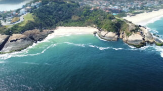 Cientistas alertam que a orla de Niterói pode sumir do mapa até 2100 se o nível do mar continuar subindo.
