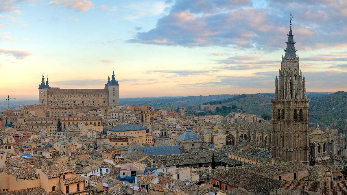 Toledo fica apenas a 35 minutos de Madrid