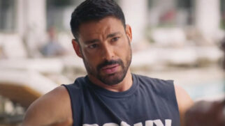 César (Cauã Reymond) nega paternidade, rompe de vez a relação e humilha a vilã
