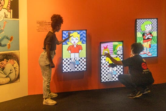 Durante o percurso da mostra, os visitantes poderão soltar a criatividade e personalizar a arte de Ziraldo, dando a ela um toque individual e celebrando o caratér democrátivo da obra do multiartista.