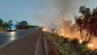 Focos de incêndio se intensificam e exigem atenção dos motoristas