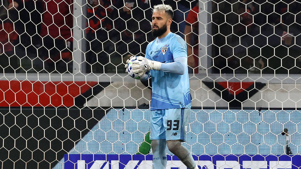 Jandrei foi alvo de críticas após eliminação do São Paulo na Copa do Brasil